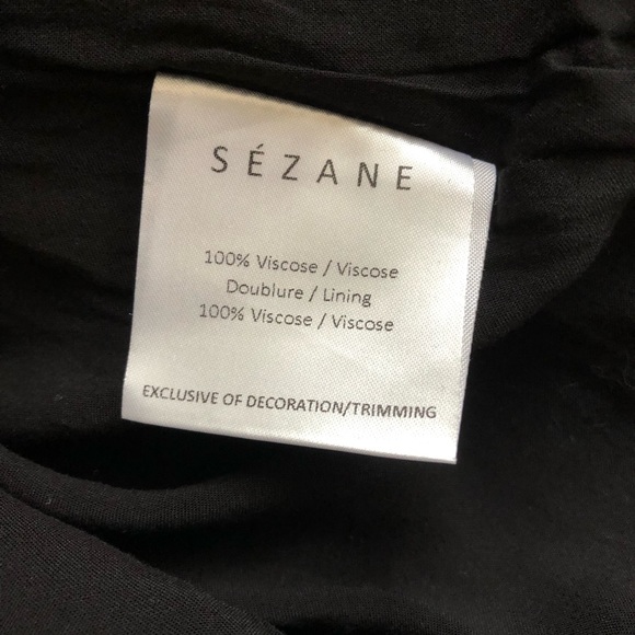 Sézane Félicie Dress | Black | 36 - Picture 11 of 13